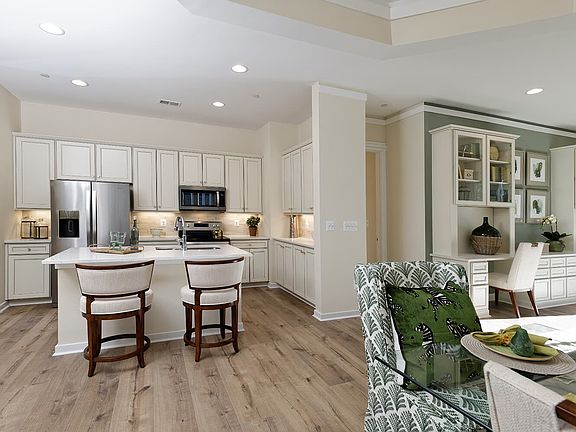 A kitchen in the Douglas by Brookfield Residential