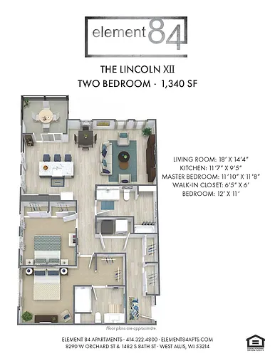 Floor plan Lincoln 12
