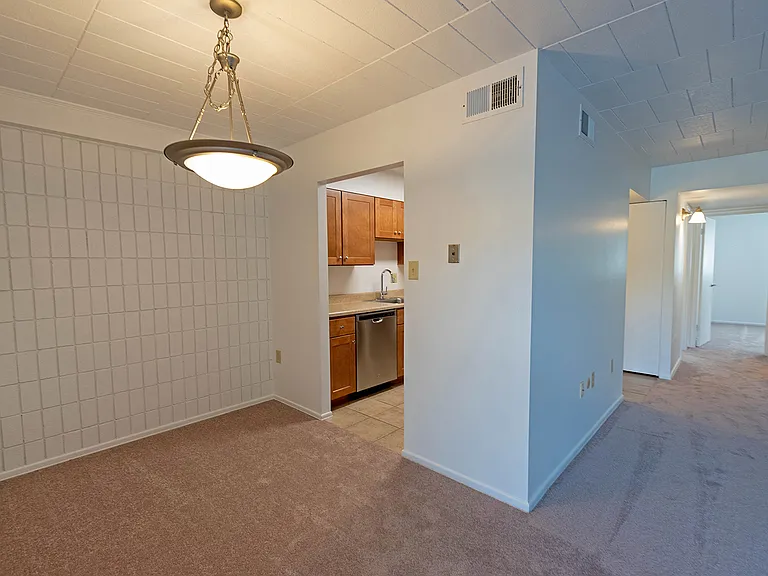 View from living/dining area