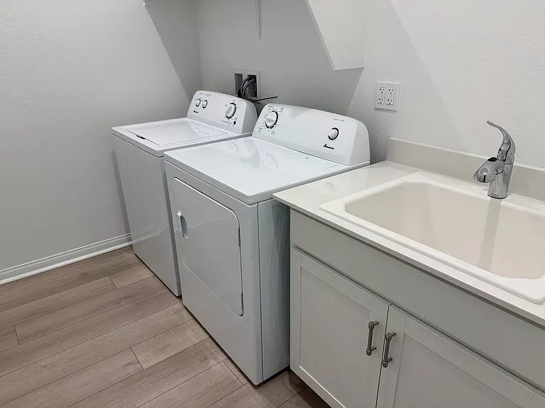 New large washer and dryer