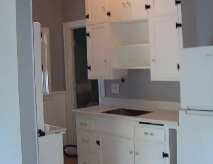 original kitchen cabinets from 1950