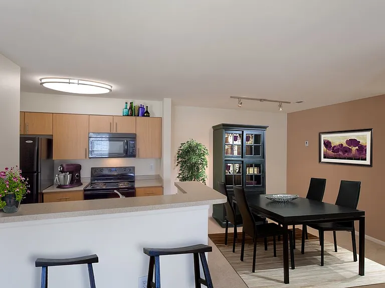 Classic Package kitchen and dining area