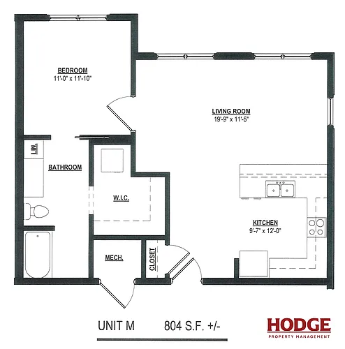 Floor plan M