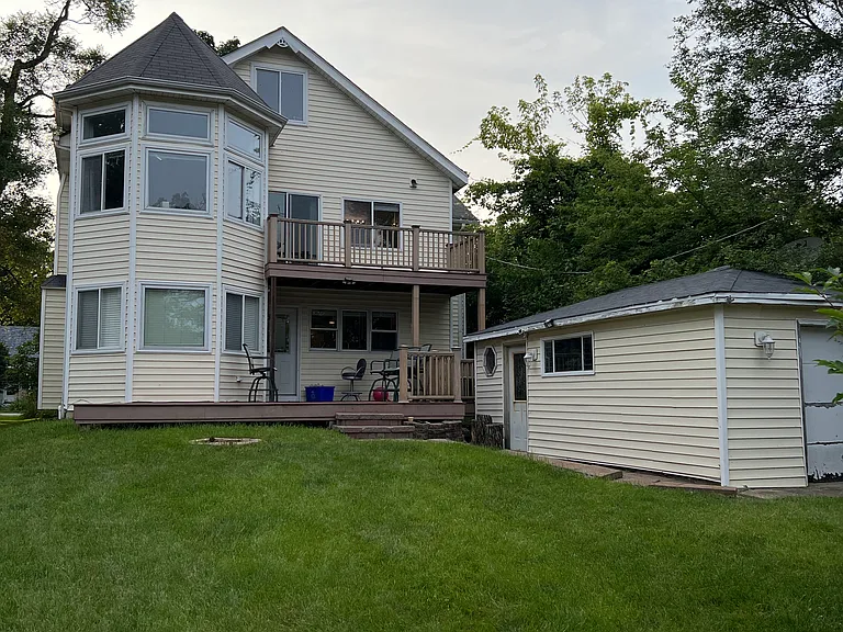 `Back view of House