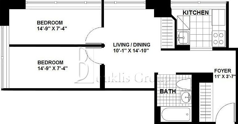 1st image of 90 Washington St APT 17G
