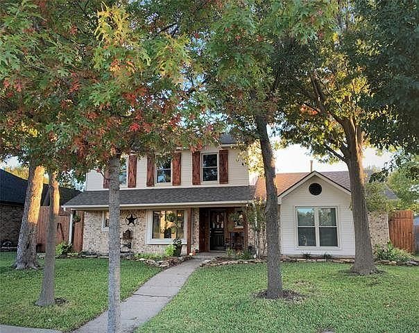 Front view of house