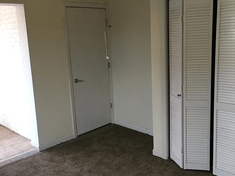 Final bedroom view with Walk in closet at far end