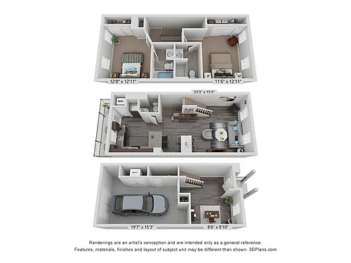 Floor plan Stansbury Town Plus - EXC