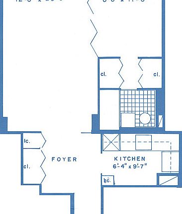 2nd image of 435 W 57th St APT 14S
