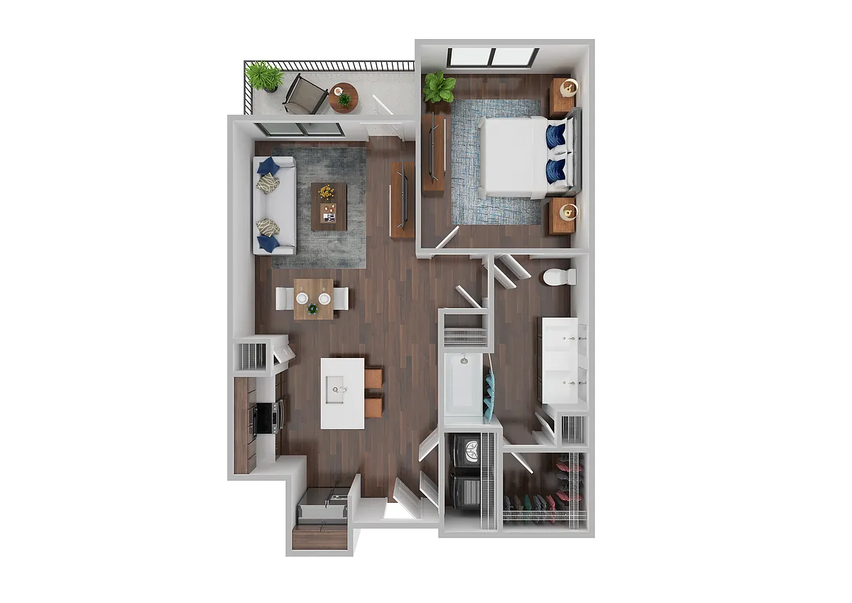 Floor plan A1B
