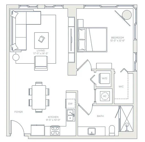 Floor plan East - A2