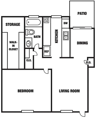 Floor plan Tuscany