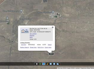S Rio Del Oro LOT 27-U6, Belen, NM 87002