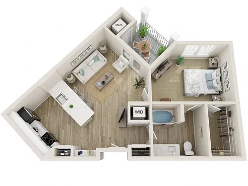 Floor plan The St. George