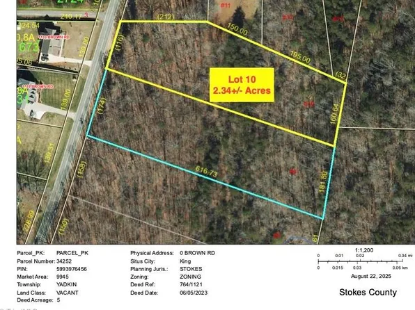 LOT 10 Brown Rd #10, King, NC 27021