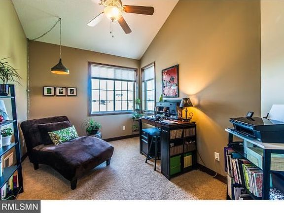 Front office/formal living space with french doors