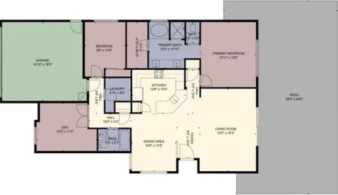 3 bed, 1493 sqft, $1,900 — Photo 3