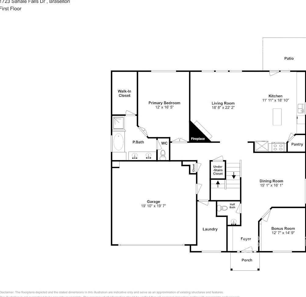 1723 Sahale Falls Dr Braselton, GA 30517 — Photo 2