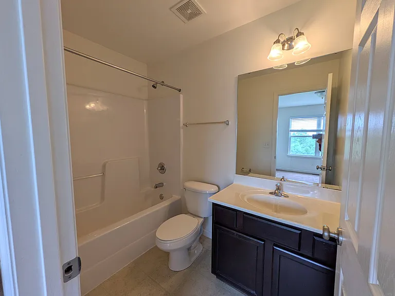 second floor full bath