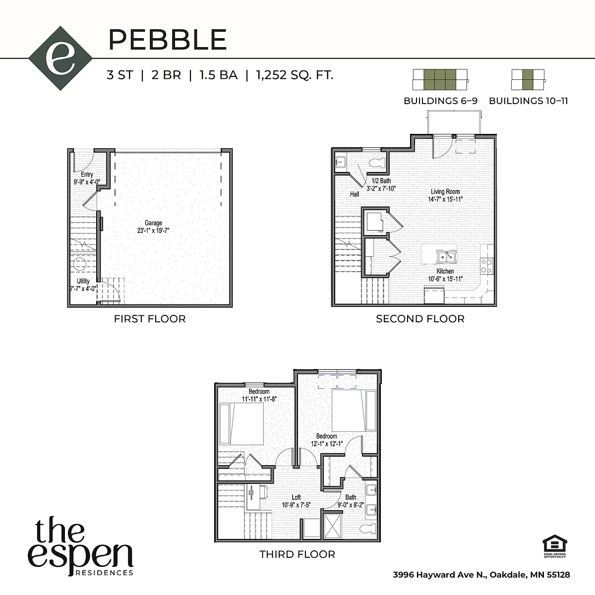 Floor plan Pebble
