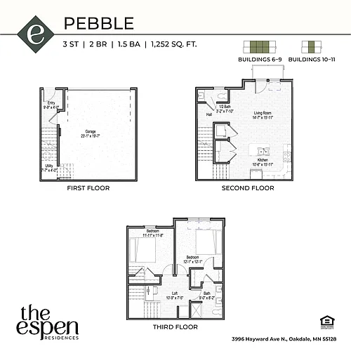 Floor plan Pebble