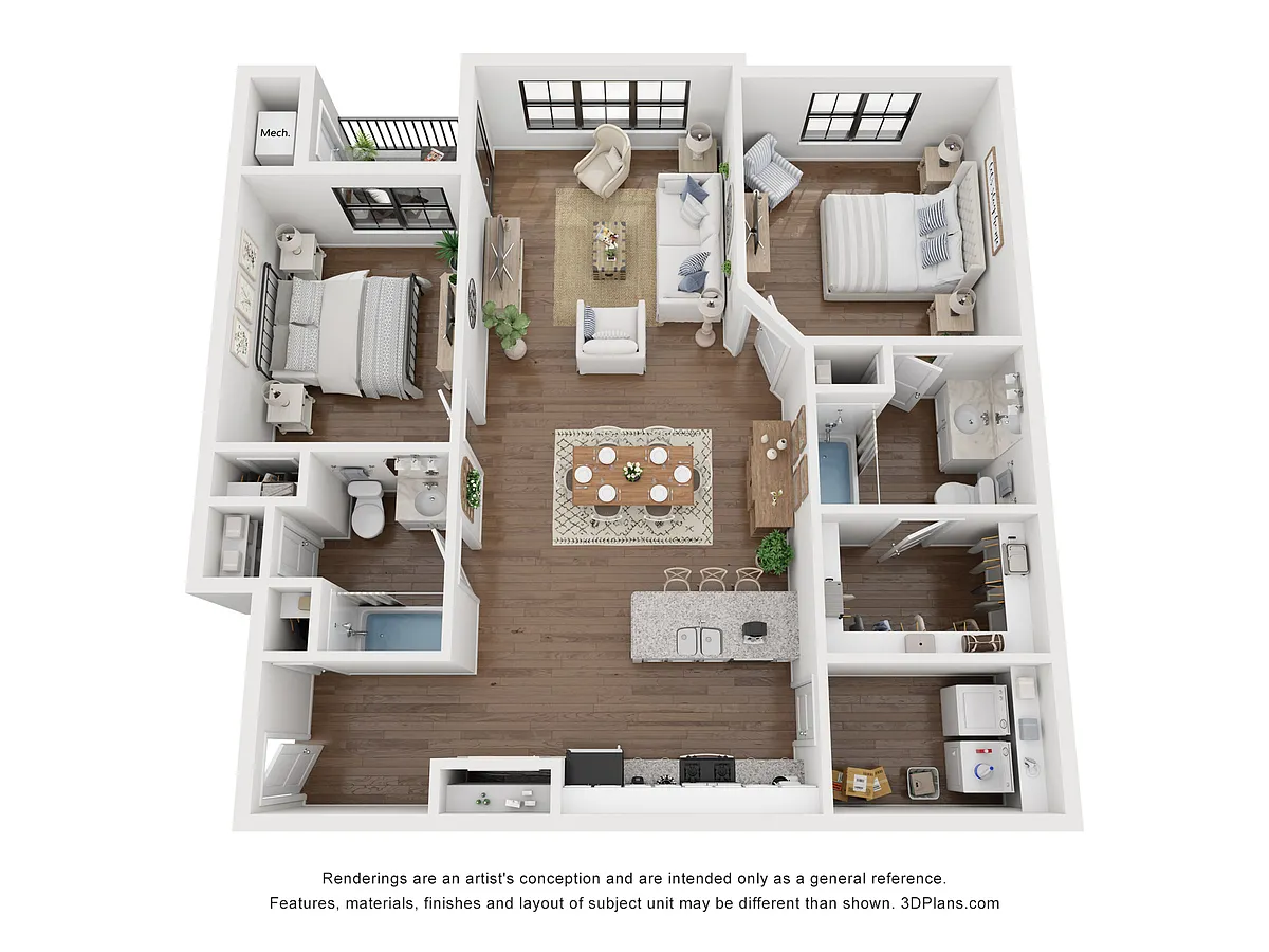 Floor plan The Wright