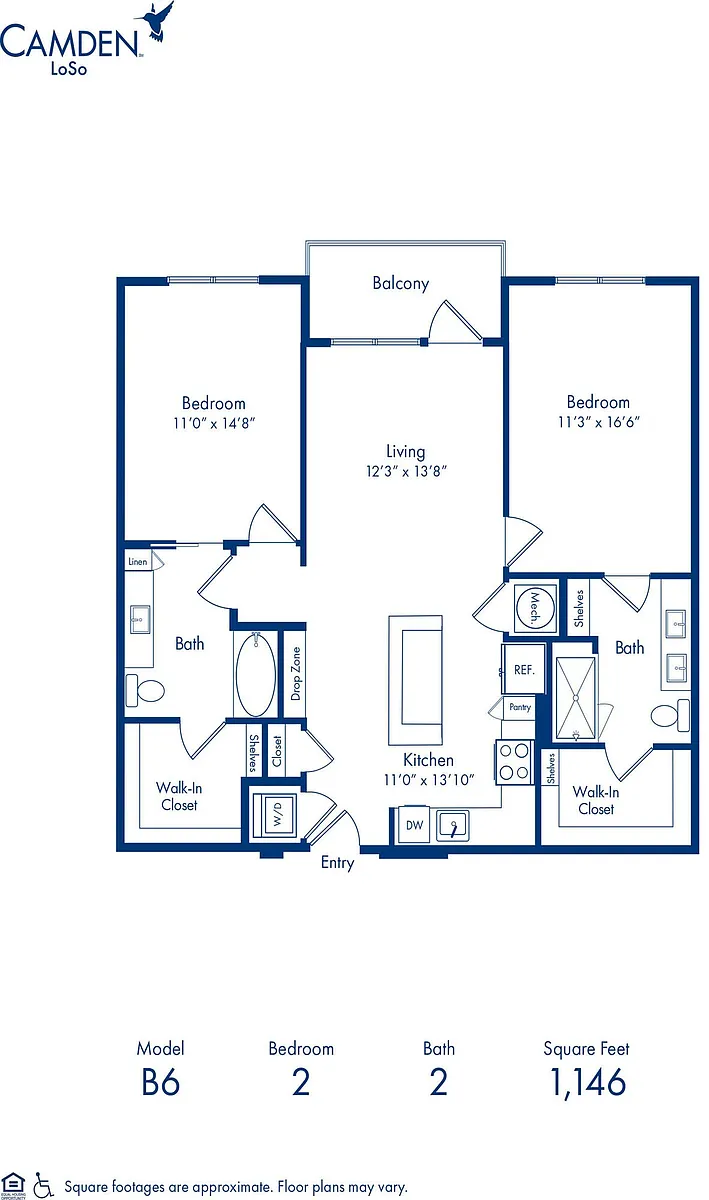 Floor plan B6