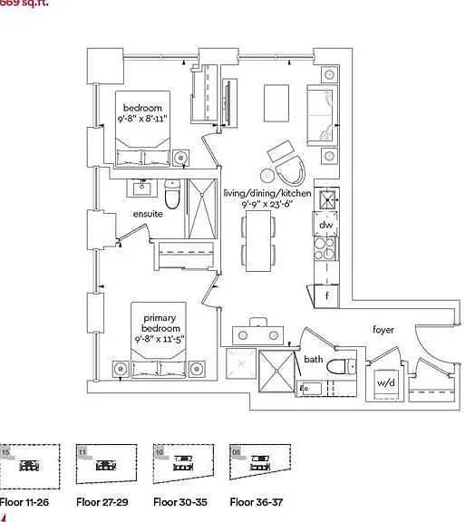 100 Queen St E #1815 — Photo 9