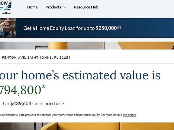 Estimate range $794K - $822K