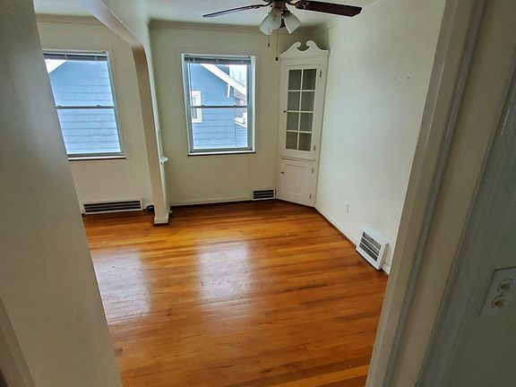 Dining room with china cabinet