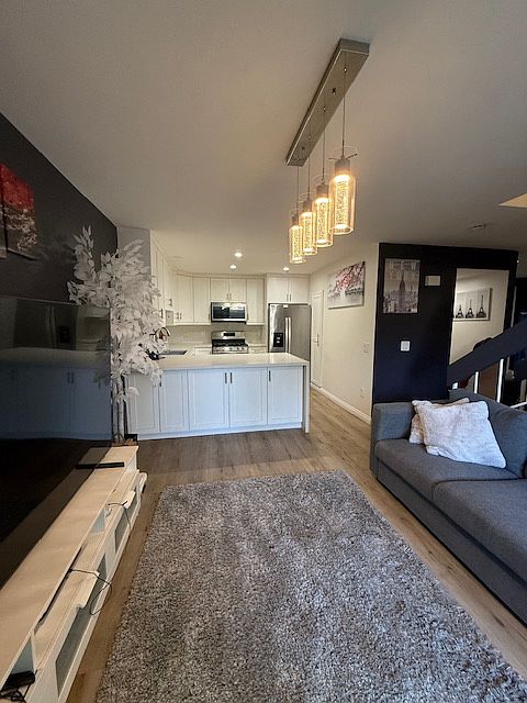 Family room can also be used as a dining room