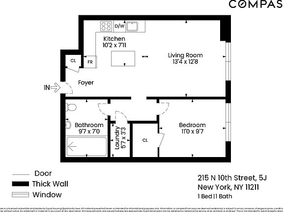 2nd image of 215 N 10th St #5J