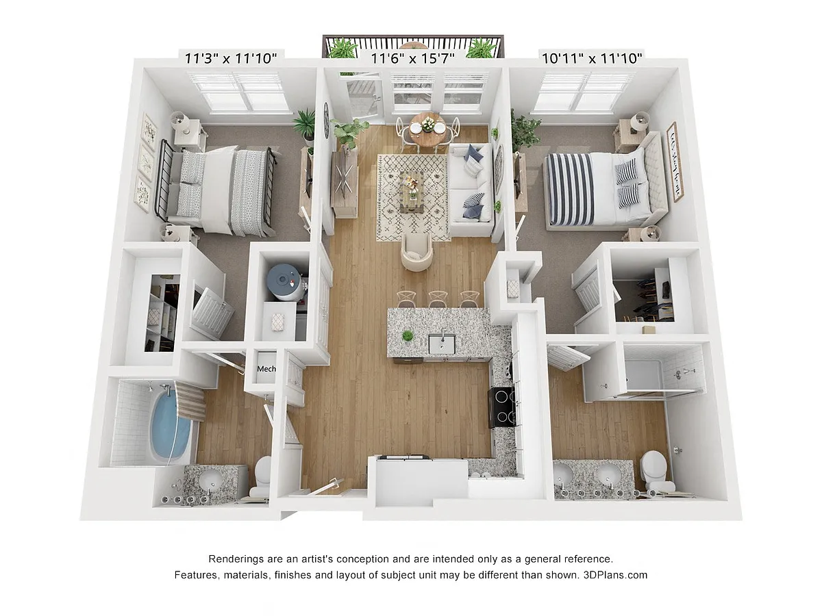 Floor plan B1 - Onyx