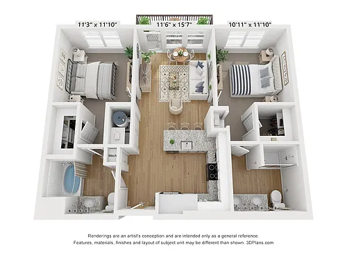 Floor plan B1 - Onyx