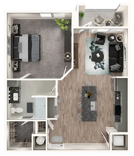 Floor plan A1 Alt