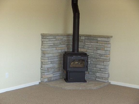 Cozy Gas Stove in Great room