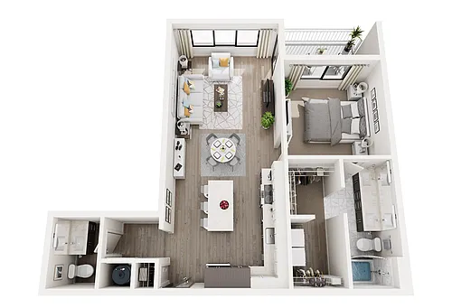 Floor plan A-4