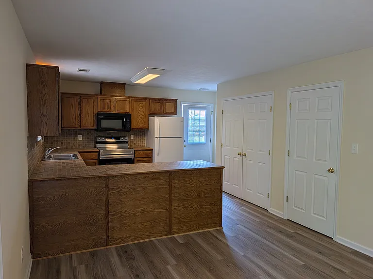 Laundry room (with double door) and pantry