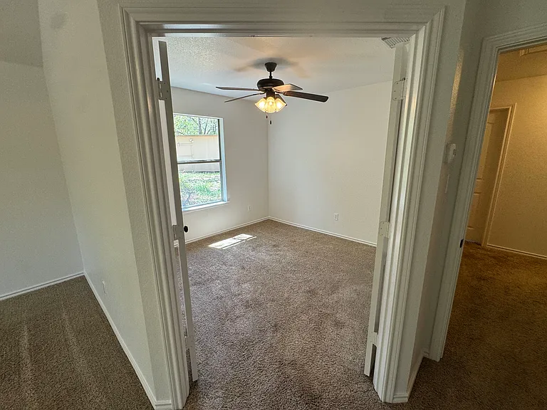 Office in the master bedroom