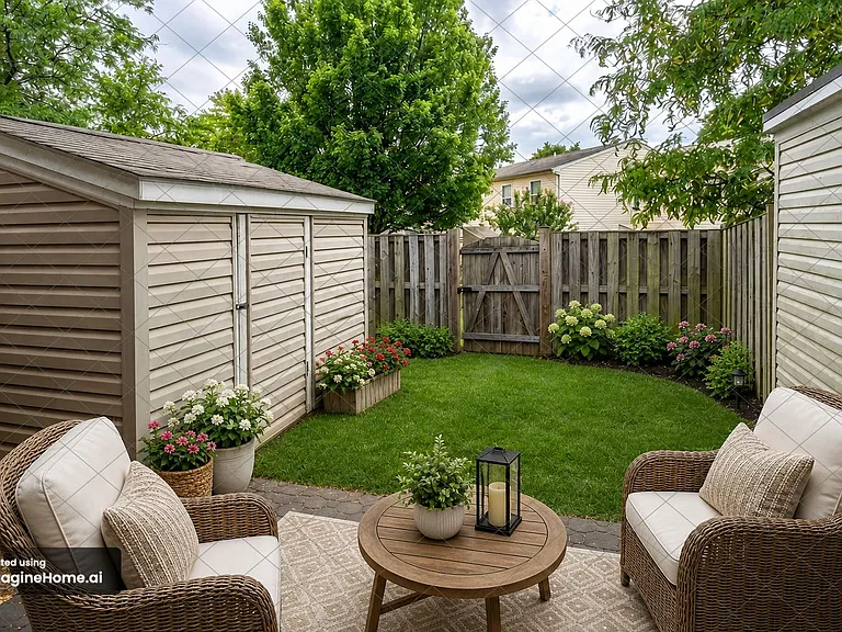 Backyard (Staged)