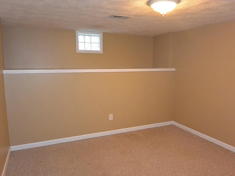 Lower level room used in the past as a bedroom.