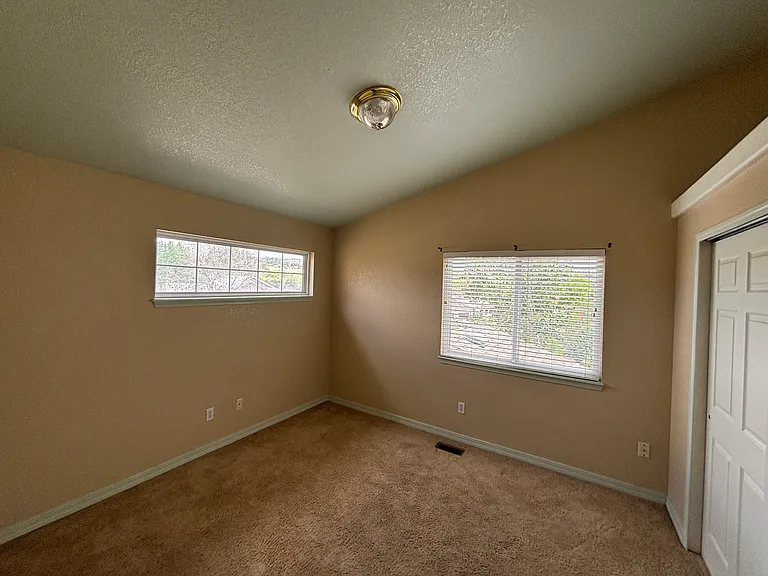 Northwest upstairs bedroom looking northwest