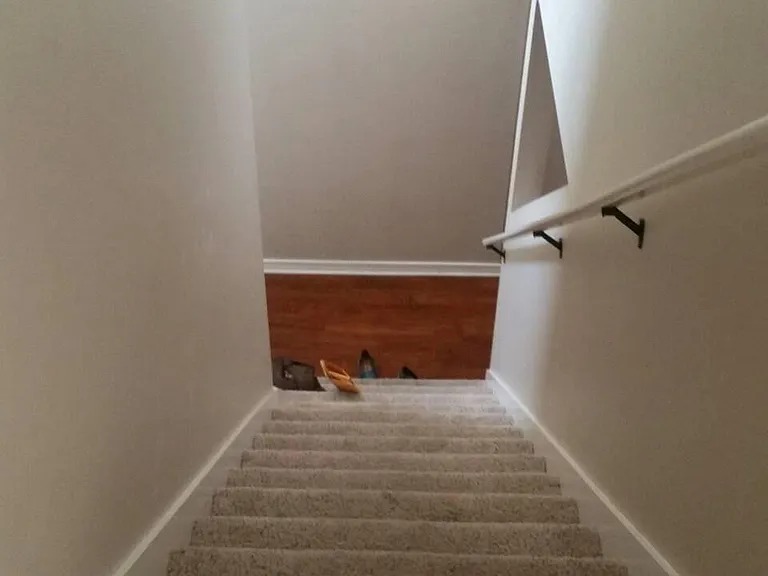 View downstairs