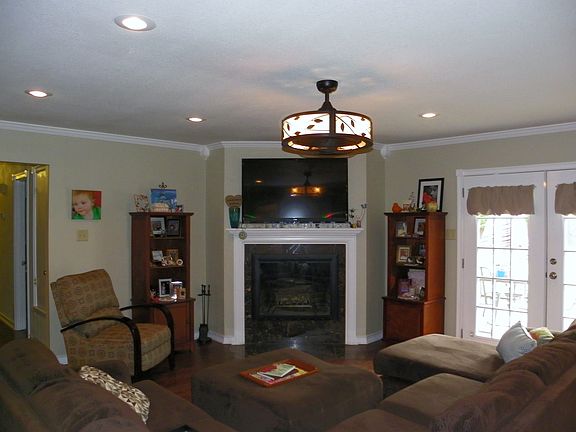 Fireplace in Family Room