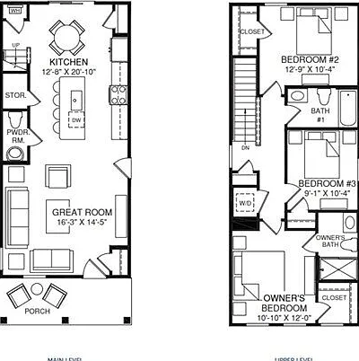 3 bed, 2.5 bath, 1326 sqft, $1,675 — Photo 3