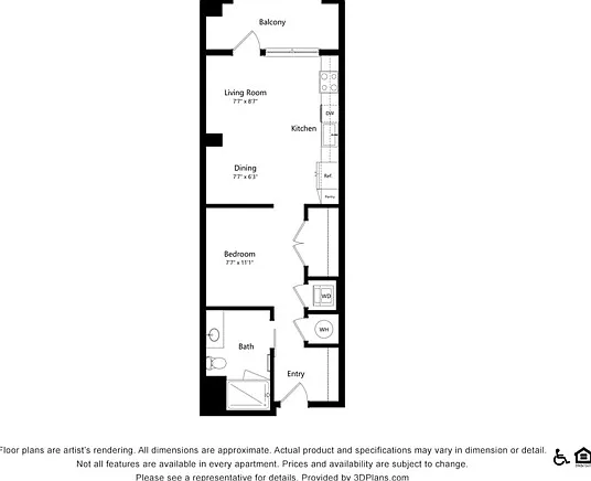 S6 | Studio | 648 sq ft S6 | Studio | 648 sq ft