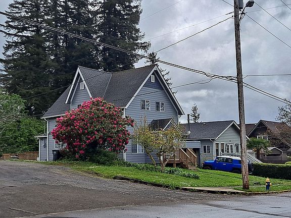 Side view from street