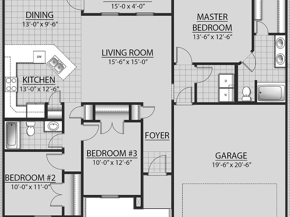 Nottingham III A - Floor Plan - DSLD Homes