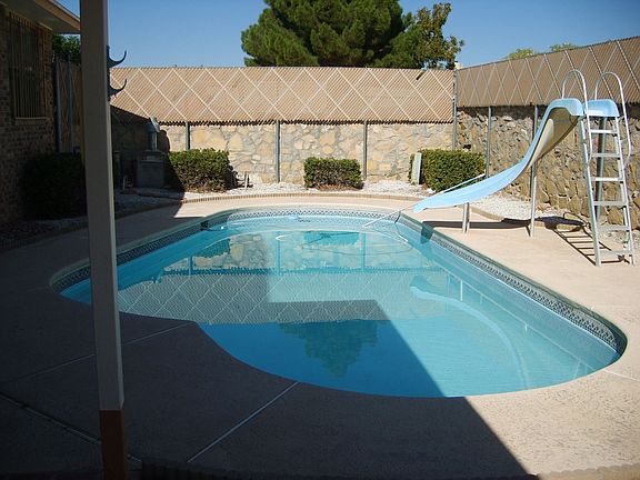 Pool with Slide