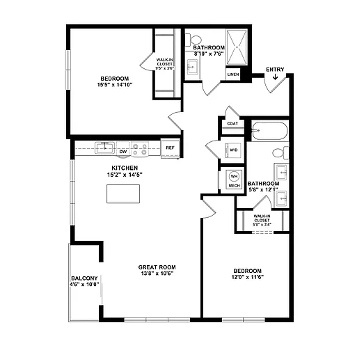Floor plan B4